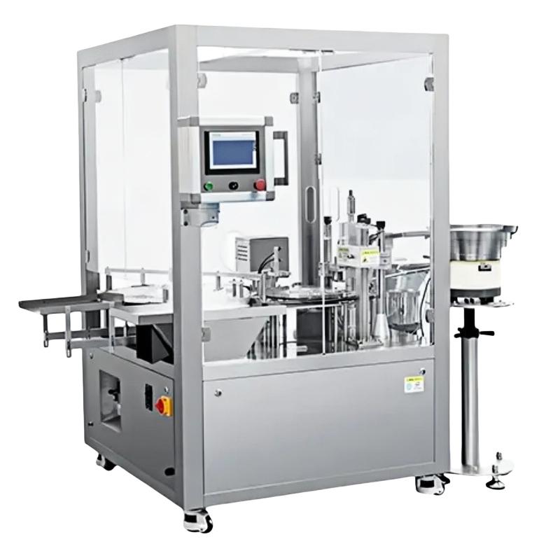 XLY-011 Liquid Powder Filling Stoppering Capping Machine