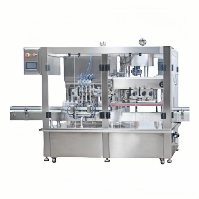 XLY-135 4-head Automatic Piston Liquid Cream Filling Line