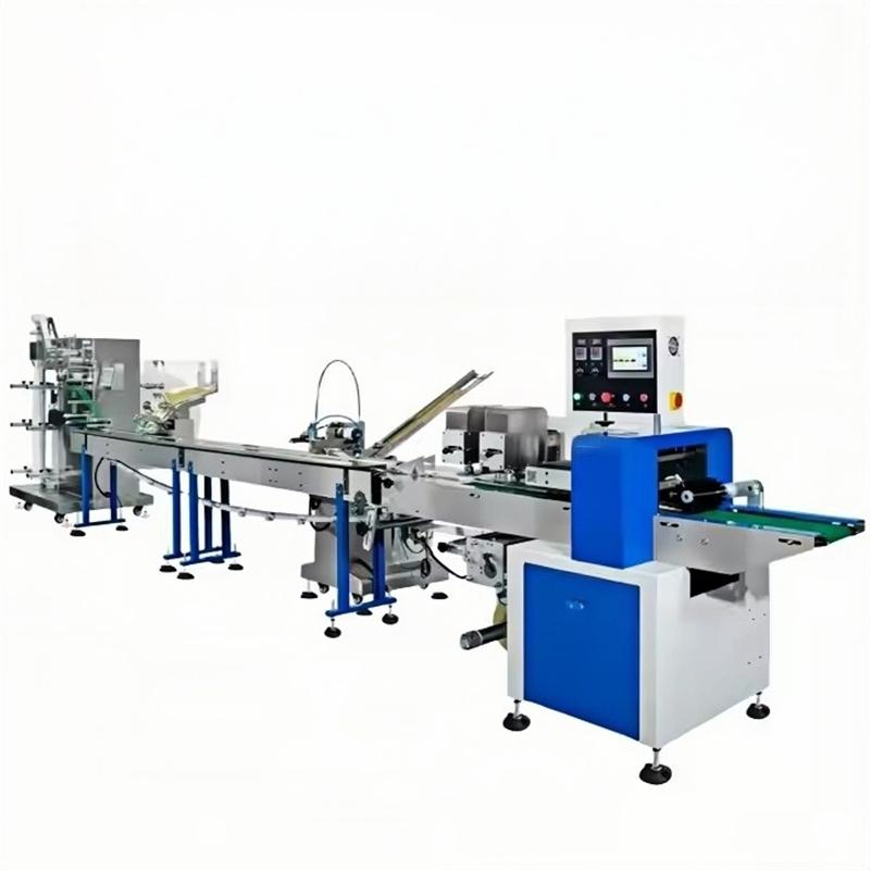 XLY-653 Automatic Cutlery Packing Machine Flow Wrapping Machine